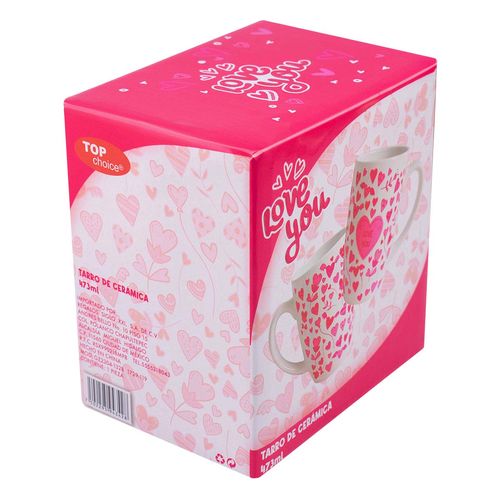 Taza para café Regalos Siglo XXI love you multicolor 1729-119