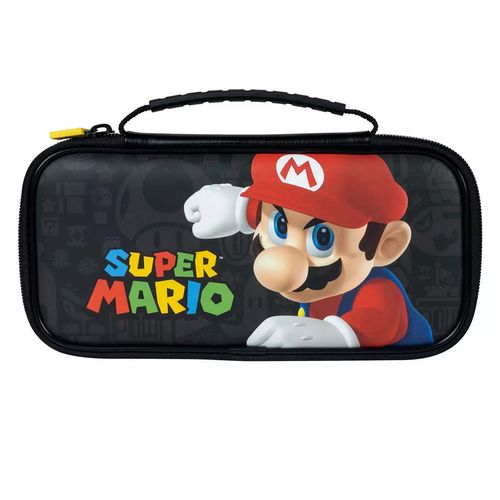 Estuche Game Nintendo Mario Bros Negro NNS533