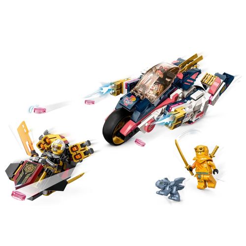 Armables Para Niños Lego Moto de Carreras Transformable En Meca De Sora 71792