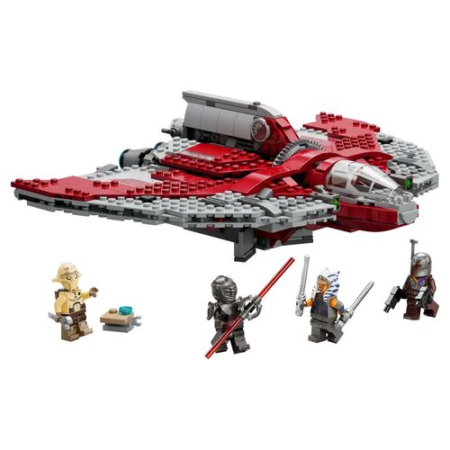 Armables Para Niños Lego Lanzadera Jedi T-6 De Ahsoka Tano 75362