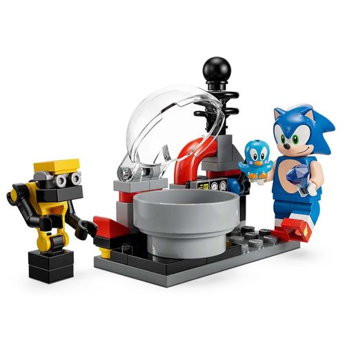 Armables para niños Lego Sonic vs robot death egg del dr. Eggman 76993