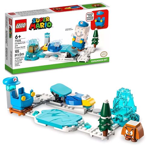 Armables Para Niños Lego Set De Expansión Traje De Hielo Y Mundo Congelado 71415