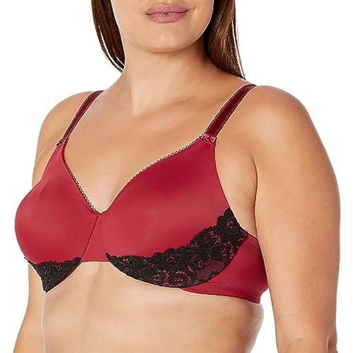 Brassiere Con Varilla Para Dama Warners Rojo Oscuro 35063-603