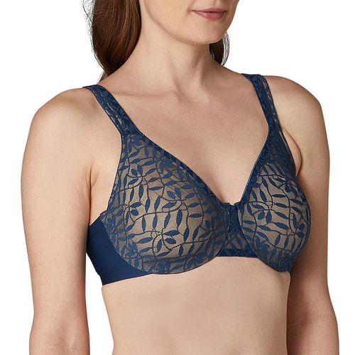 Brassiere Con Varilla Para Dama Warners Azul 35519-410