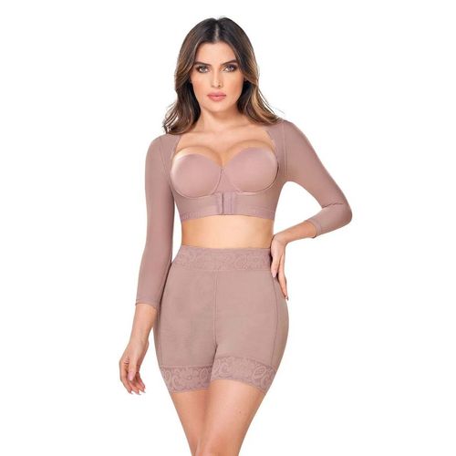 Faja Control Talle Para Dama Ann Chery Café 5155