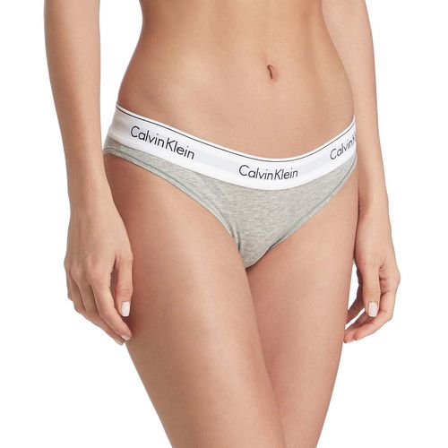 Bikini Calvin Klein gris para dama F3787D-020