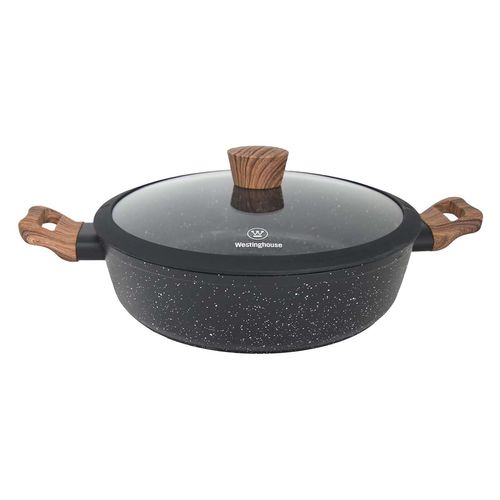 Arrocera antiadherente Westinghouse 24cm negro wccc0085l24mbb