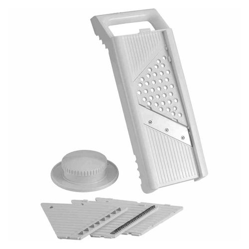 Rallador universal Metaltex 7 en 1 blanco 194575