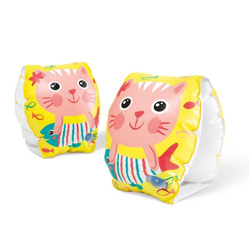 Flotadores De Brazos Inflable Infantil Intex Gatitos Rosa 56665EU