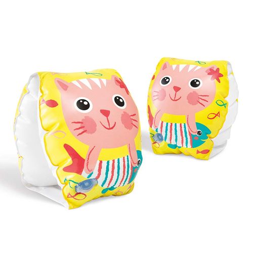 Flotadores De Brazos Inflable Infantil Intex Gatitos Rosa 56665EU