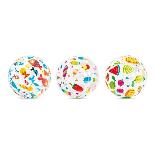Pelotas De Playa Inflables Intex Multicolor 59040NP