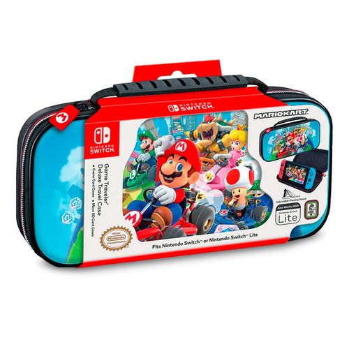 Estuche De Viaje Nintendo Switch Mario Kart Negro/Rojo NNS50