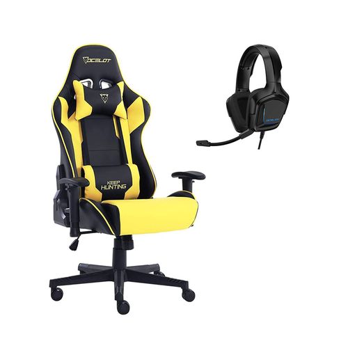 Combo gamer Ocelot Bob silla gamer+ diadema