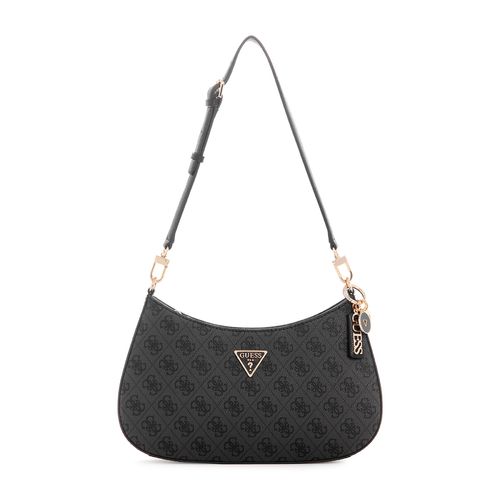 Bolsa zip shoulder para dama Guess noelle negro bg787918-clo