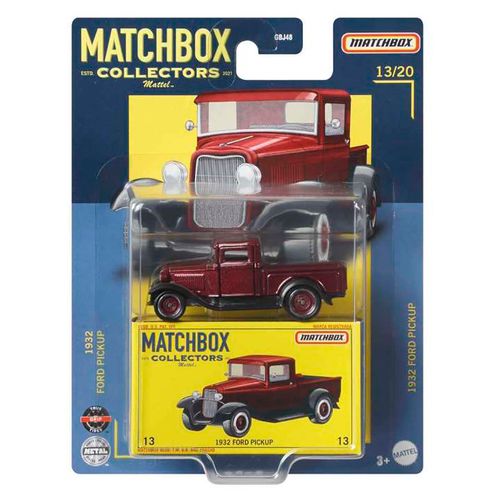 Auto Para Niño Matchbox Multicolor GBJ48