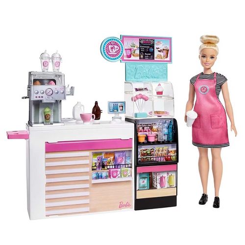 Muñeca Barbie Cafetería Multicolor GMW03