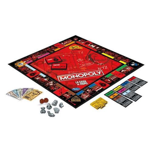 Juego De Mesa Monopoly La Casa De Papel Multicolor F2725