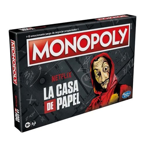 Juego De Mesa Monopoly La Casa De Papel Multicolor F2725