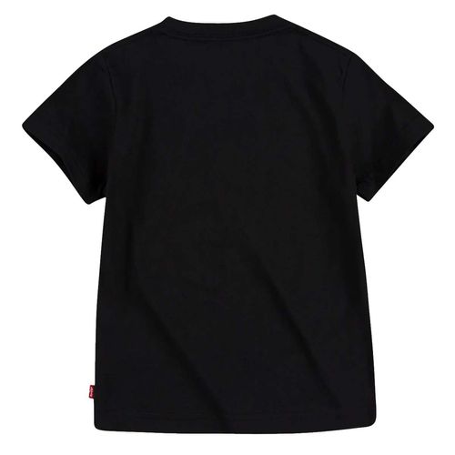 Playera casual para niño Levis little boys negro 37490-1185
