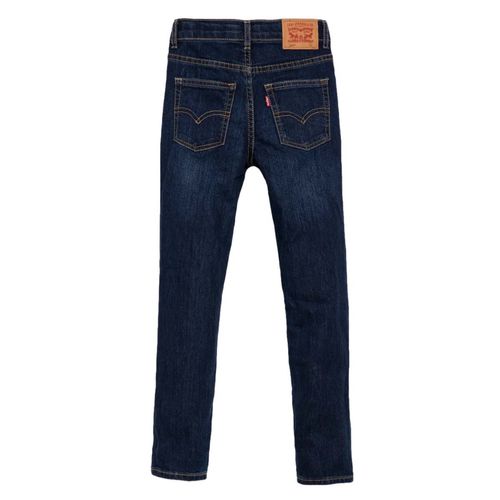 Pantalón De Mezclilla Para Niño Levis Skinny Fit Azul Oscuro 37250-0059