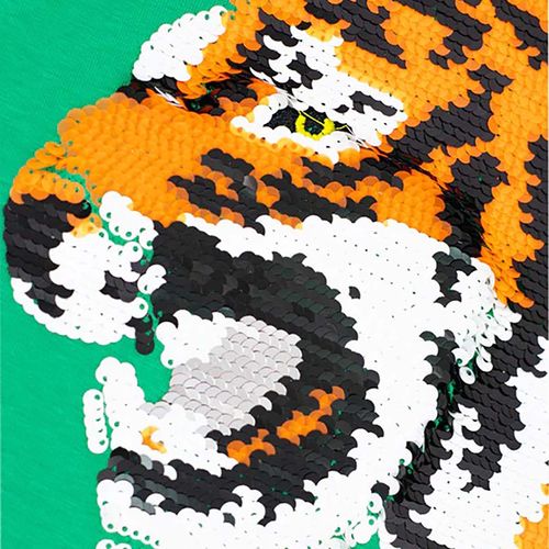Playera casual para niño Choys verde 8491