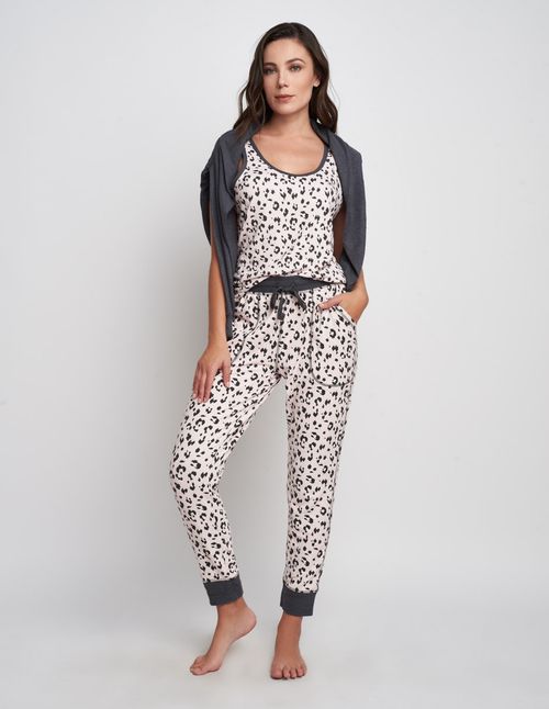 Pijama Devendi 3 Piezas Animal Print 911-08