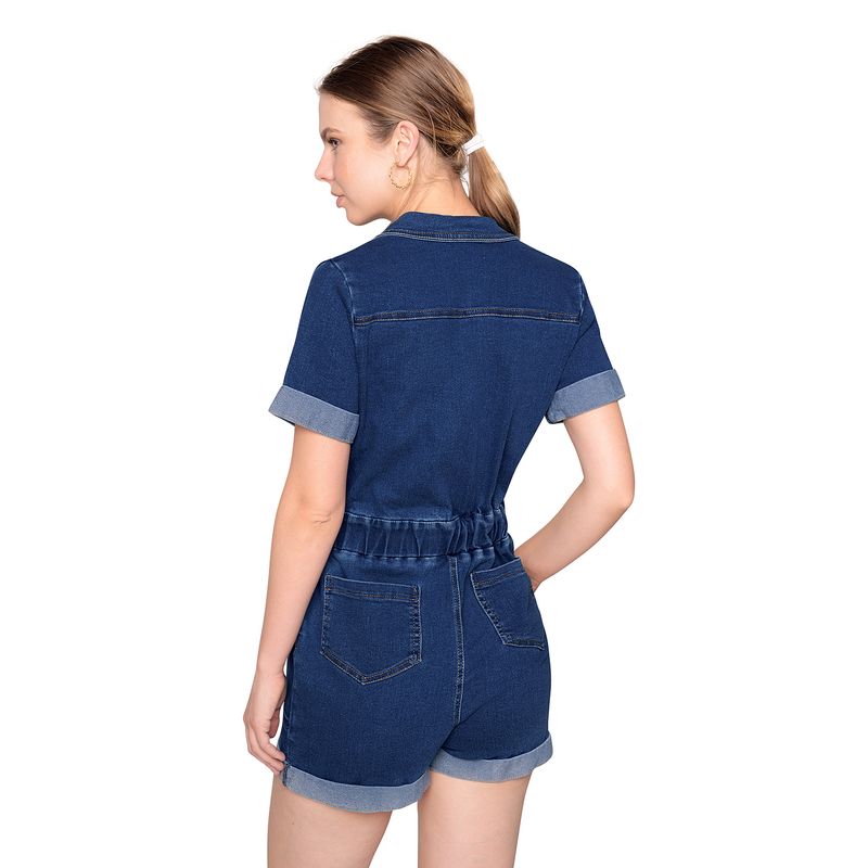 Jumper de mezclilla short hotsell