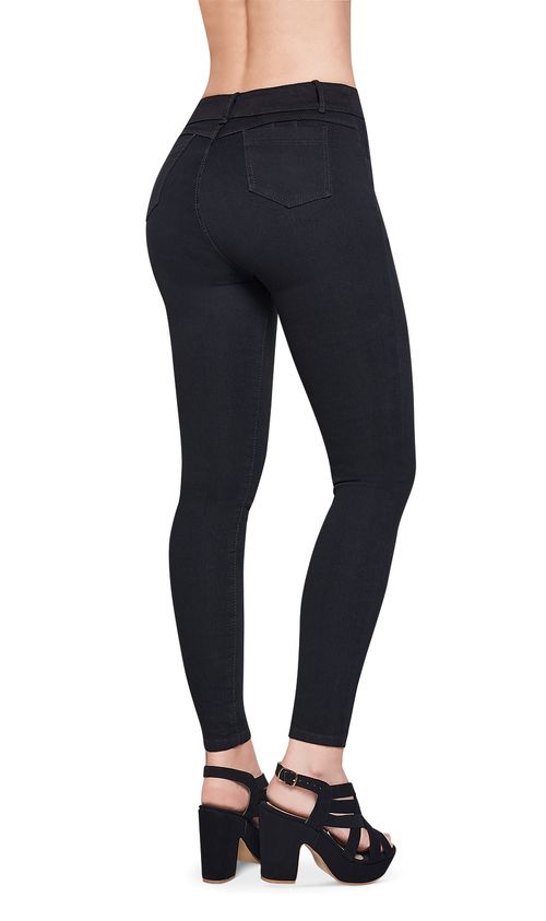 Jeans Devendi Skinny Básico Negro 111-30