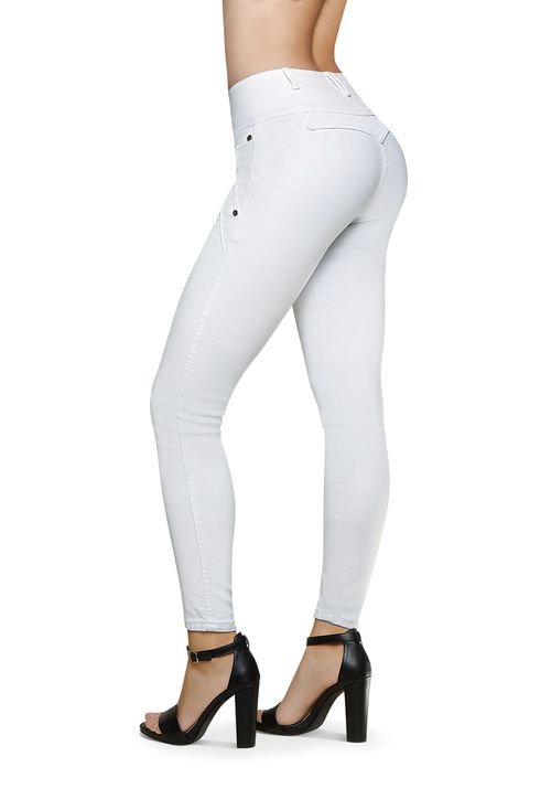 Jeans Devendi Push Up Blanco 112-58