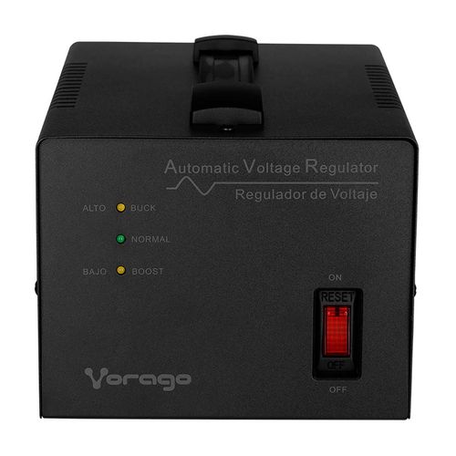 Regulador De Corriente Vorago Negro AVR-400