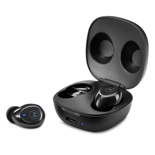 Audífonos inalámbricos bluetooth Motorola negro moto buds 105