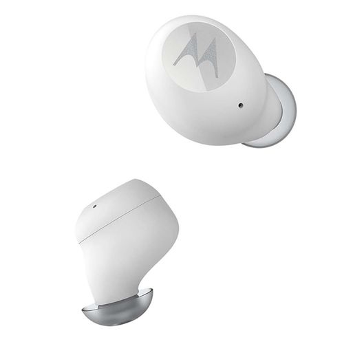 Audífonos Inalámbricos Bluetooth Motorola Titanium White MOTO BUDS 150-W