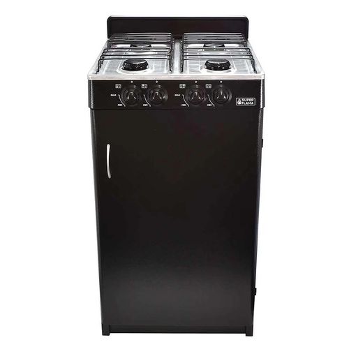 Estufa de gabinete Super Flama 20p negro gaby-n