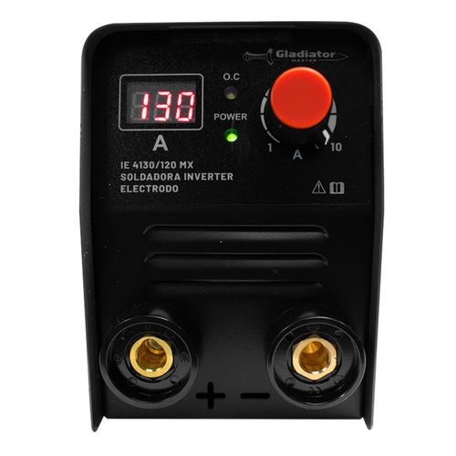Mini soldadora Gladiator 130a, 120v, 3/8", ie 4130/120 mx