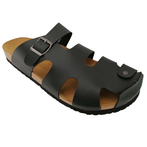 Sandalia Casual Para Caballero Caray Negro Forever