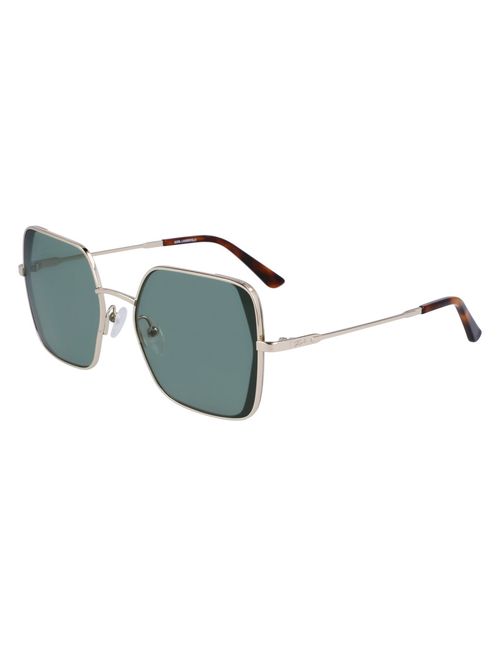 Lentes Solares Para Dama  Karl Lagerfeld Dorado KL340S