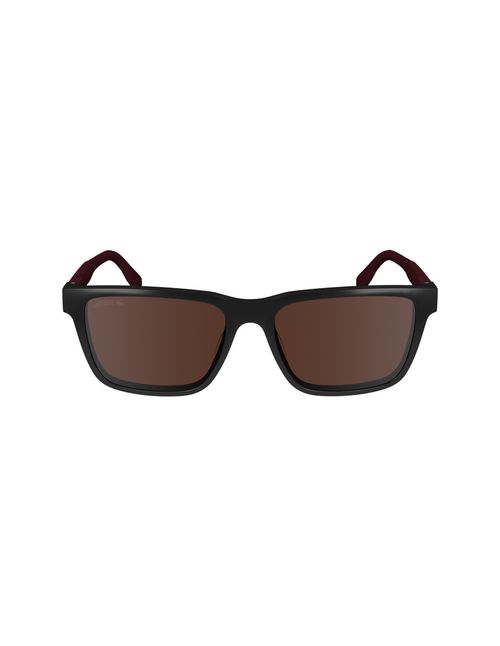 Lentes oftálmicos clip on para caballero Lacoste negro brillante l6010mag-set
