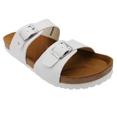 Sandalia casual Caray blanco para dama ARMENIA