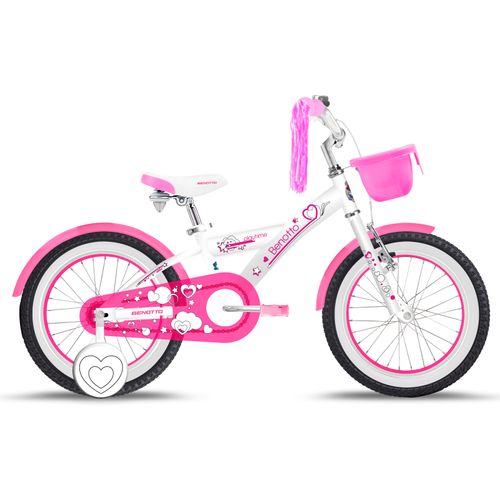 Bicicleta Benotto infantil build my bike R16 acero 1V. blanco