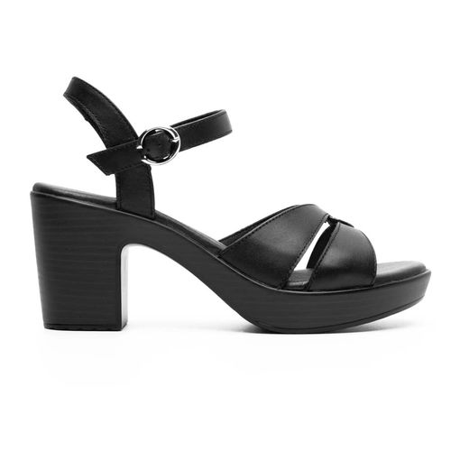 Sandalia De Vestir Para Dama Flexi Negro 102921