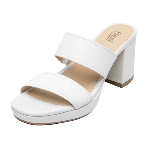 Sandalia Casual Para Dama Flexi Blanco 123005