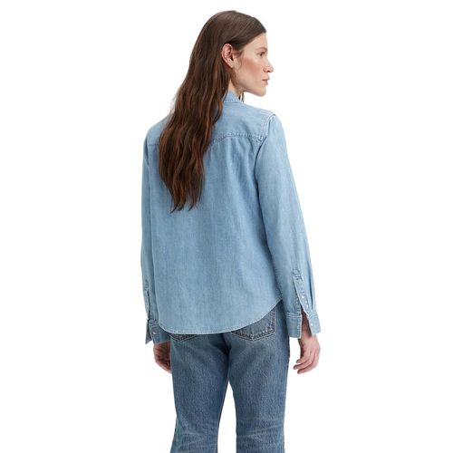 Blusa De Mezclilla Para Dama Levis Azul 16786-0018