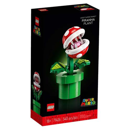 Armable Para Niños Planta Piraña Lego Multicolor 71426