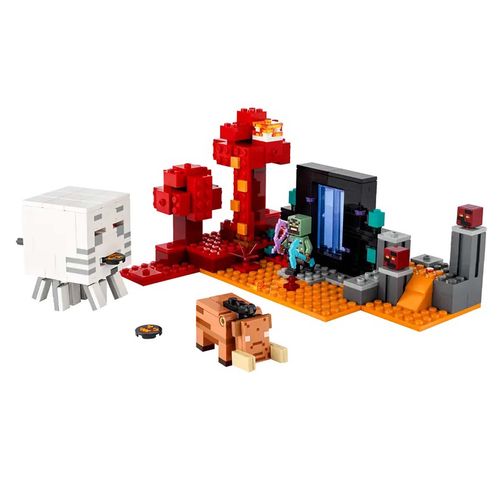 Armable Para Niños Minecraft Lego Multicolor 21255