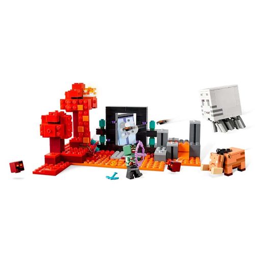 Armable Para Niños Minecraft Lego Multicolor 21255