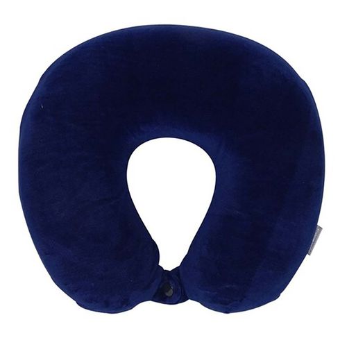 Collarín de viaje Peak Tour azul pillow mem foam