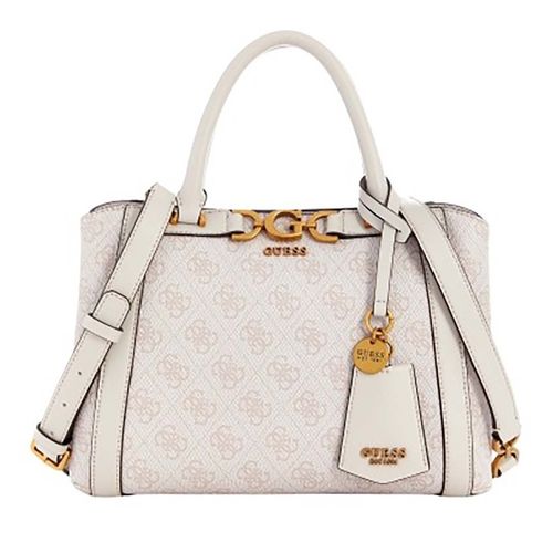 Bolsa Casual Para Dama Guess Beige Logo SB920205-DVL