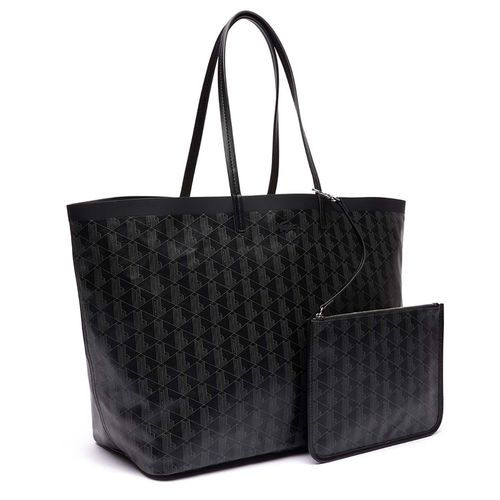 Bolsa Casual Para Dama Lacoste Mon Noir Gris NF4345ZE-H45