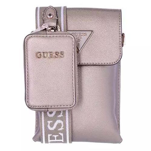 Cartera Casual Para Dama Guess Plateado BG921181-PEW