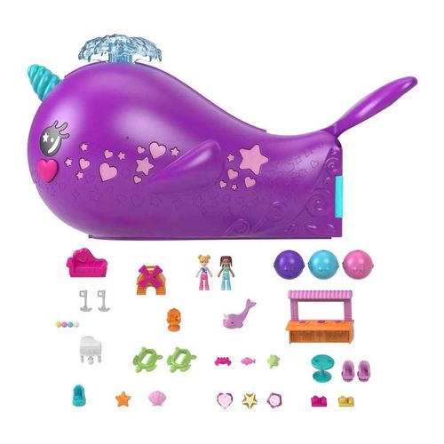 Estuche De Muñeca Polly Pocket Multicolor HKV71